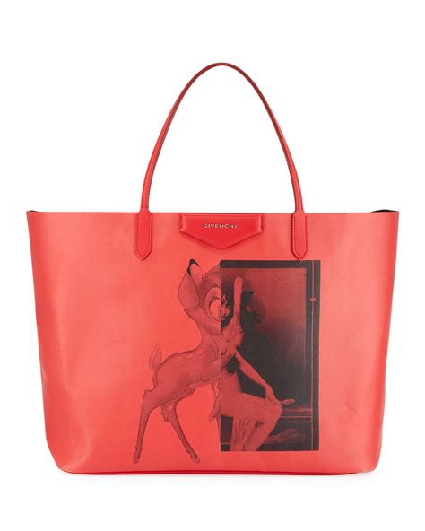 givenchy antigona bambi tote bag|Givenchy antigona shopper tote.